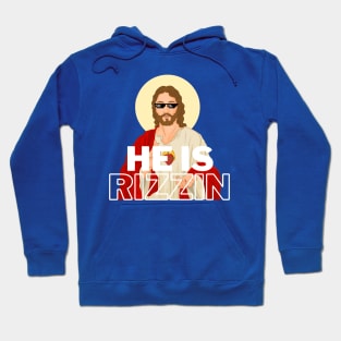 HE IS RIZZEN COOL JESUS THUGLIFE Hoodie